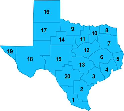 T-TESS Contacts Map